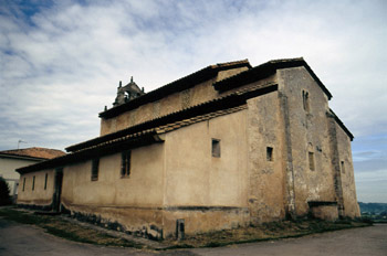 ábside de la iglesia de San Salvador de Priesca, Villaviciosa, P
