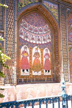 Entrada Palacio en Shiraz (Irán)