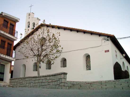 Frontal de iglesia en Villavieja del Lozoya