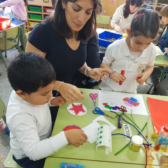 2019_02_12_Taller Decoración Navidad_I4A_CEIP FDLR_Las Rozas 15