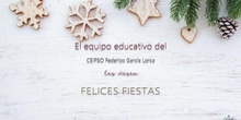 Felicitación navideña CEIPSO Federico García Lorca - EI y EP