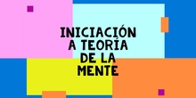 INICIACIÓN A TEORÍA DE LA MENTE. SENTIDO DE LA VISTA. PRACTICAMOS CONSIGNAS. CPEE MARÍA MONTESSORI