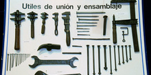 Construcción de una embarcación: útiles de unión y ensamblaje, M