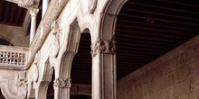 Patio interior de la Casa de las Conchas, Salamanca