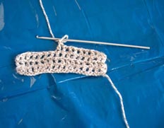 Punto pilar de ganchillo