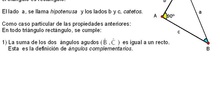 Trigonometría: 11.Triángulos rectángulos