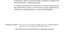 Plan Convivencia CEIP Miguel de Cervantes (Getafe)