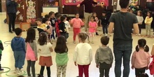 Baile “El ciclo de las mareas”. Infantil 4 años. GFC Primavera Sound 2023.