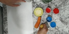 Pintamos con alimentos