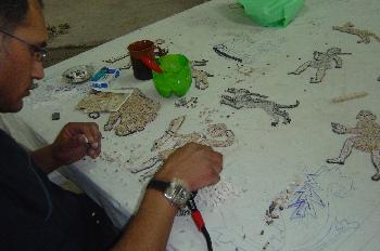 Elaboración de mosaicos