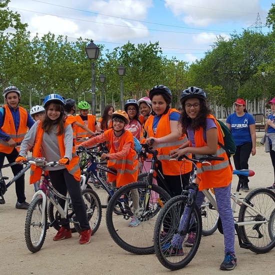 Salida en bicicleta a Polvoranca 10