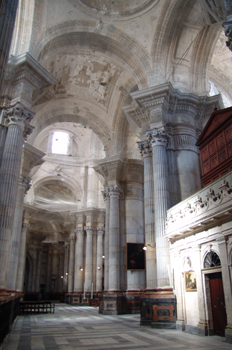 Nave de la Catedral de Cádiz, Andalucía
