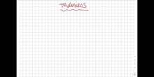 Geometría 2 - tipos de triángulos