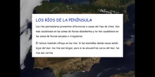 5º sociales el relieve de la península Ibérica: los ríos