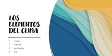 Elementos del Clima