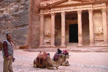 Templo El Khazneh, Petra, Jordania