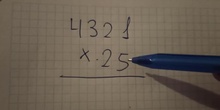 Multiplicación por dos cifras 