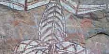 Pintura rupestre, Parque Nacional de Kakadu (Australia)