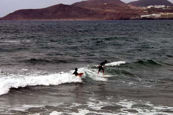 Surfing en Las Palmas