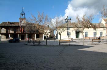 Plaza Mayor, Casarrubuelos, Madrid