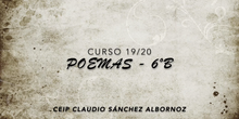 POEMAS 6ºB - Curso 19/20