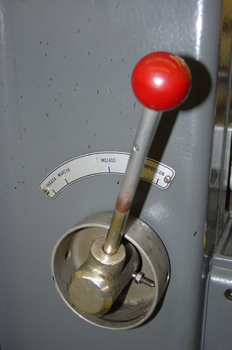 Palanca de control del marcador