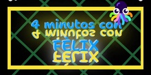 Programa con OctoStudio, una intro con letras que se mueven, colores y música