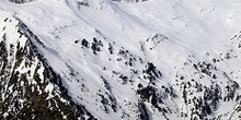 Laderas nevadas del Pirineo oscense