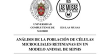 Análisis de la población de células microgliales retinianas en un modelo animal de sepsis
