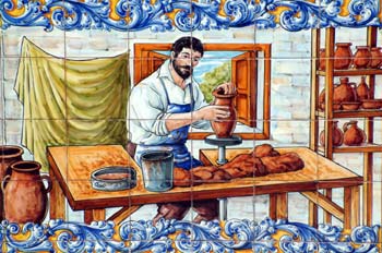 Azulejo de artesano