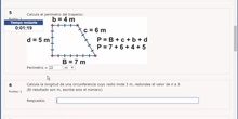 Talento Matemático Catedrático Arias Cabezas: Perímetros y áreas