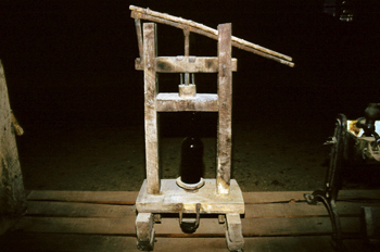 Lagar de sidra: Encorchadora, Museo del Pueblo de Asturias, Gijó