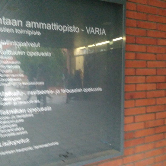 Vataan Ammattiopisto Varia. Finlandia. Erasmus +2018 12