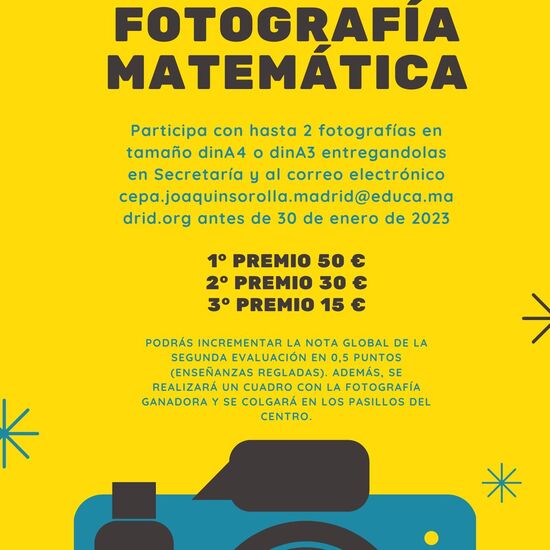 Concurso Fotografía Matemática