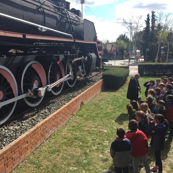 2019_03_08_Cuarto visita el Museo del Ferrocarril de Las Matas_CEIP FDLR_Las Rozas 12