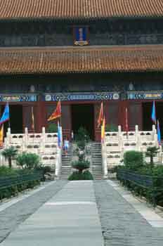 Entrada del mausoleo de la dinastía Ming, China