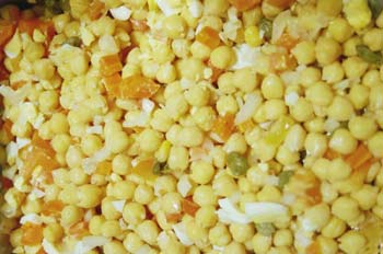 Ensalada de garbanzos
