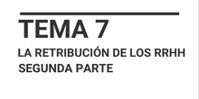 RRHH Tema 7 (Segunda Parte)