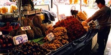 Puesto de frutas, Tailandia