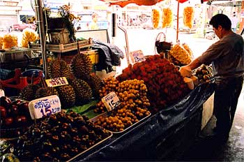 Puesto de frutas, Tailandia