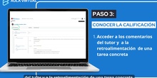 Guia de ayuda - Paso 3. Acceder a los comentarios de las tareas y a los comentarios de retroalimentación.