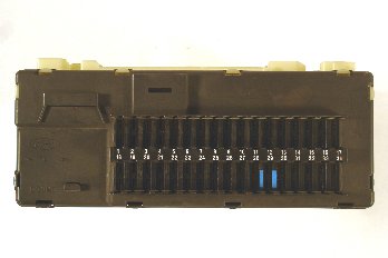 Panel frontal de fusibles