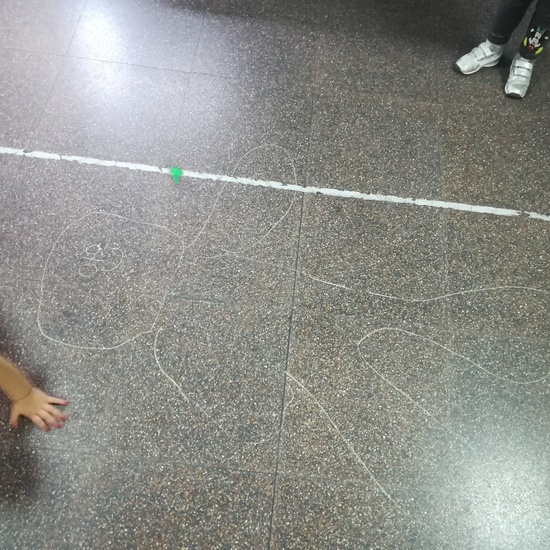 Pintamos nuestra silueta  5