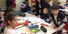 2019_03_20_4ºB_Taller de paisaje con telas_CEIP FDLR_Las Rozas 1