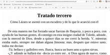 Lengua I Lectura comentada del Lazarillo de Tormes 5 - Tratado tercero (I)