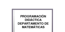 PROGRAMACION MATEMATICAS 21-22
