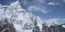 Arista nevada del Nuptse, vista desde Kalapathar