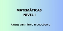 Matemáticas Nivel I Distancia