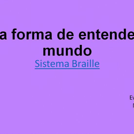 OTRA FORMA DE ENTENDER EL MUNDO. PRESENTACIÓN 3