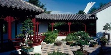 The Chinese Garden del Jardín Botánico de Montreal, Quebec, Cana